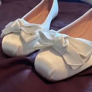 Kate Spade Wedding Flats, size 8.5